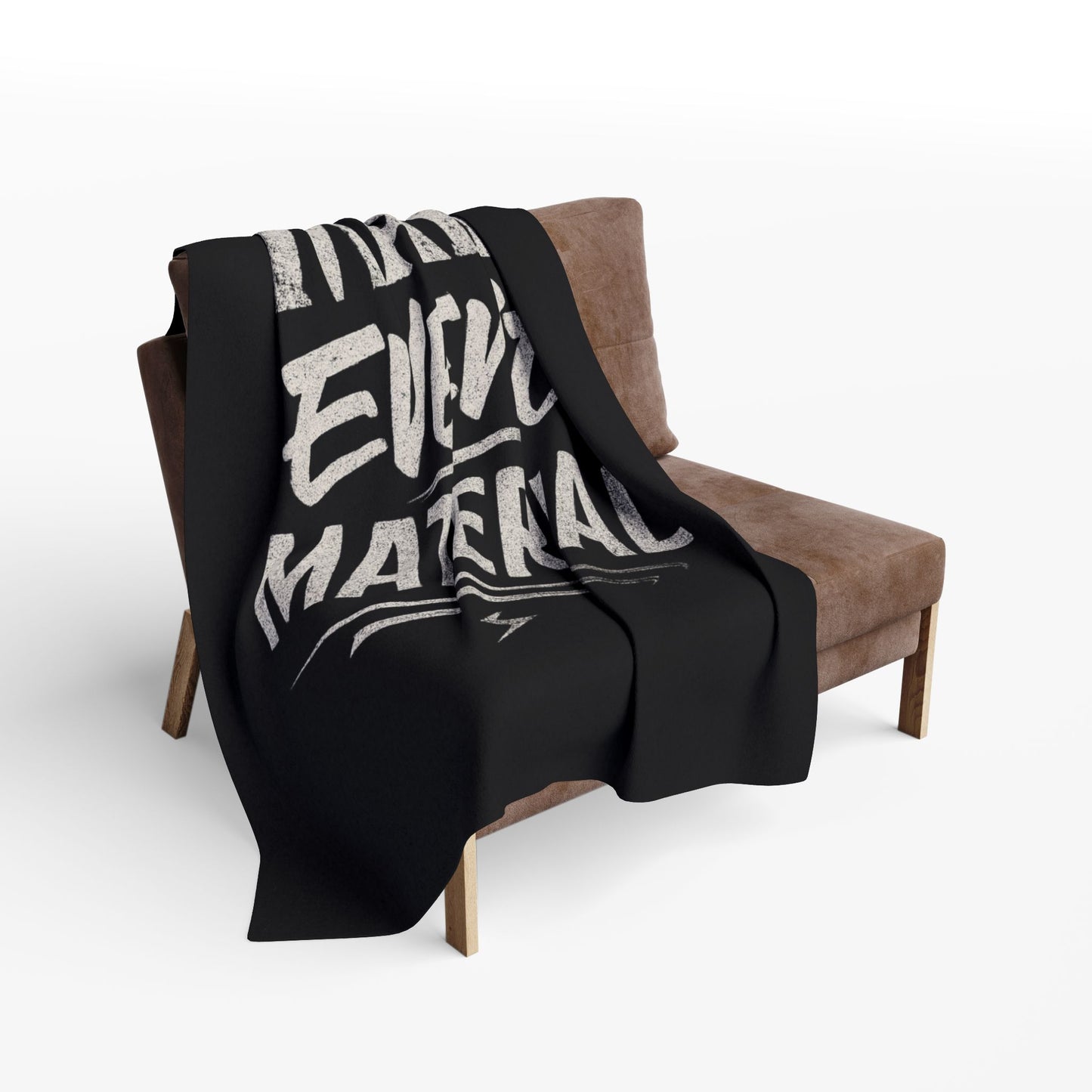 Main Event Material – Fleece-Decke für Wrestling-Fans