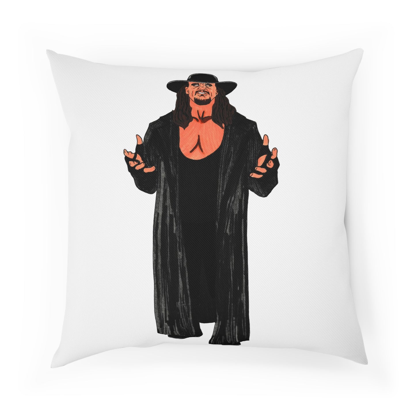 Dark Legend Wrestling Fanart Kissen | Künstlerisches Dekokissen für Zuhause