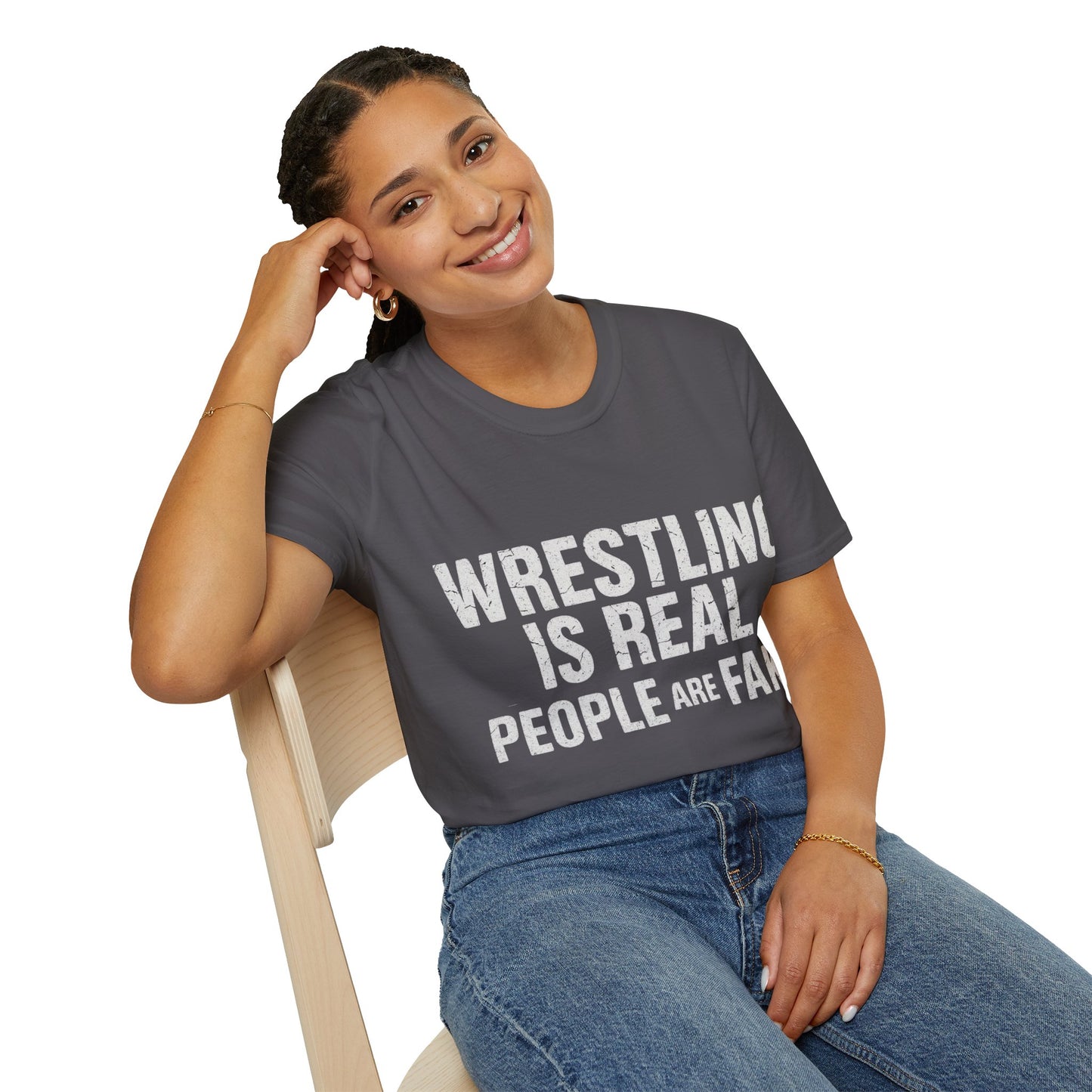 Wrestling Humor – Unisex T-Shirt | Lustiges Geschenk für Wrestling-Fans