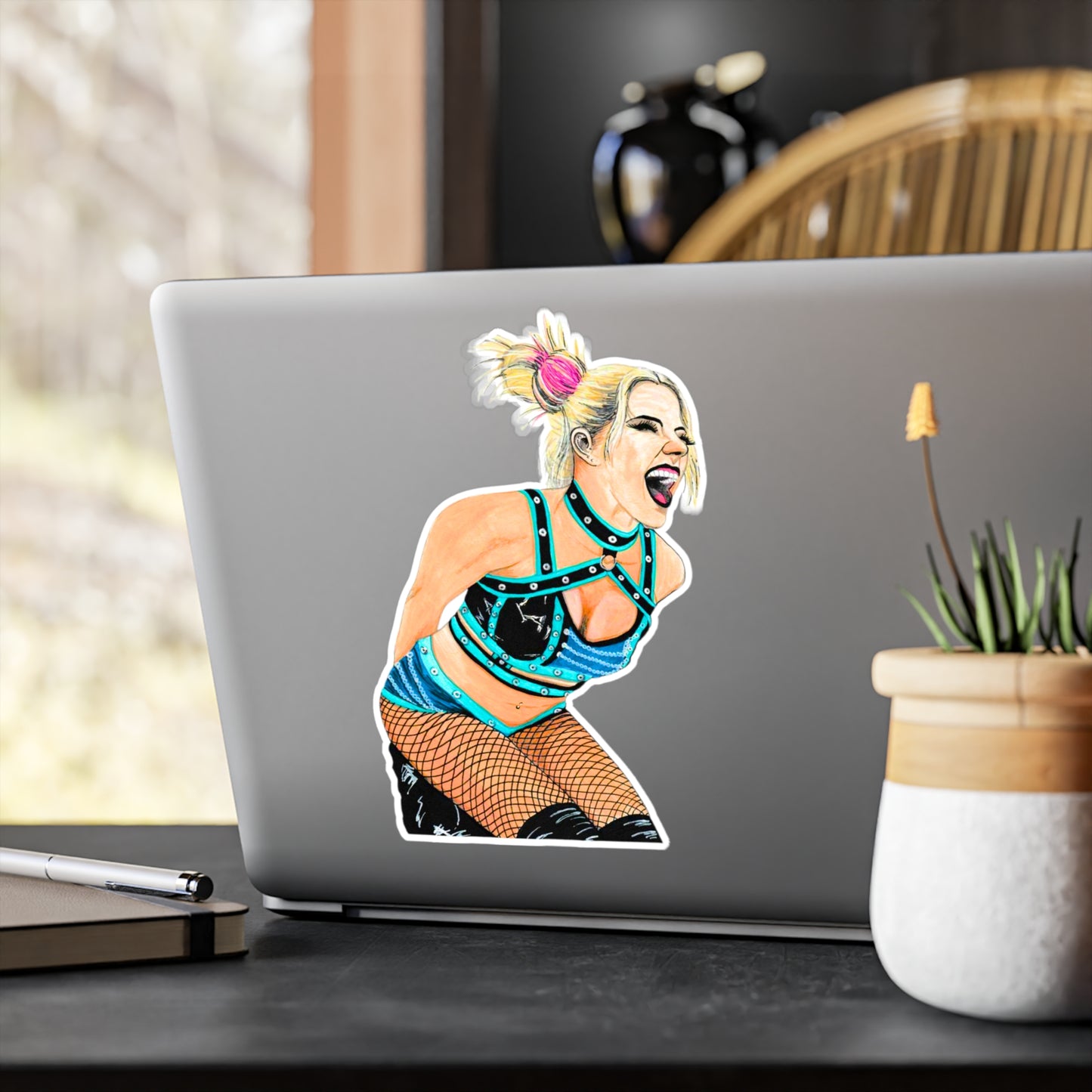 Original Wrestling Fanart Sticker | Hochwertiger Vinylaufkleber für Fans & Sammler