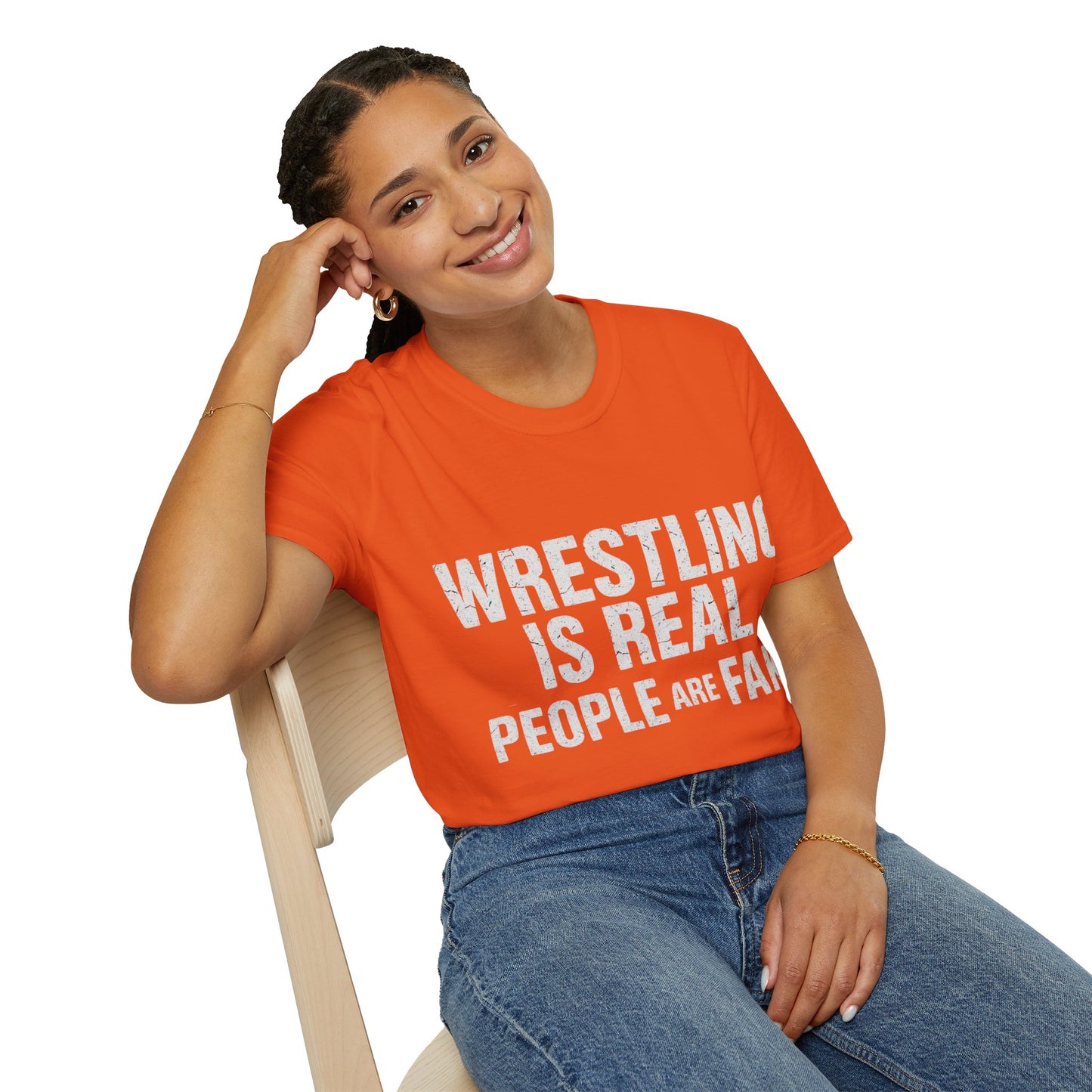 Wrestling Humor – Unisex T-Shirt | Lustiges Geschenk für Wrestling-Fans