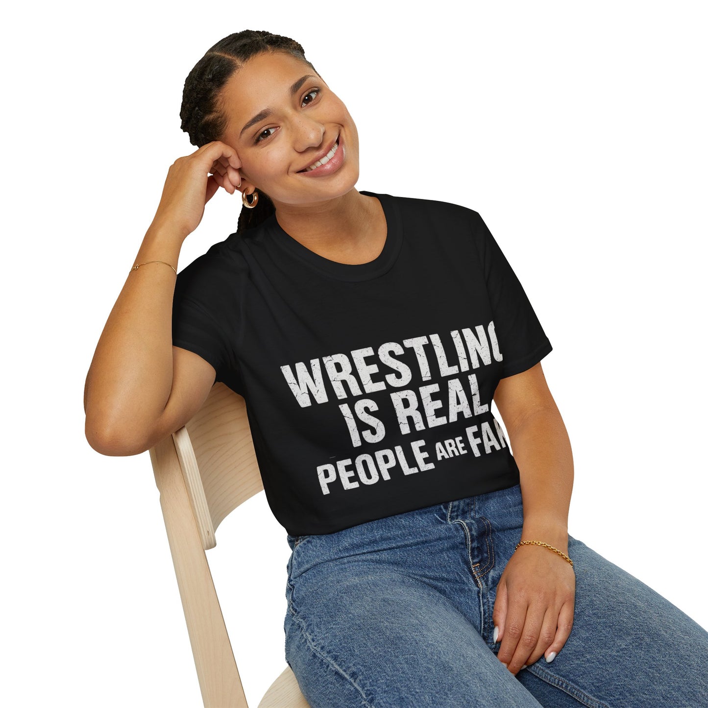 Wrestling Humor – Unisex T-Shirt | Lustiges Geschenk für Wrestling-Fans
