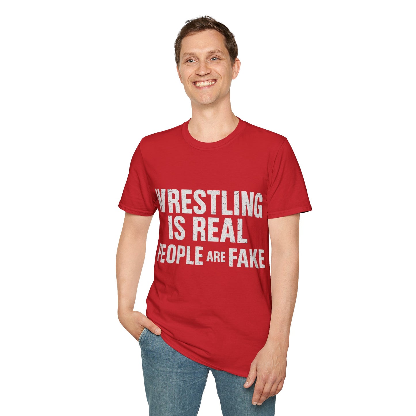 Wrestling Humor – Unisex T-Shirt | Lustiges Geschenk für Wrestling-Fans