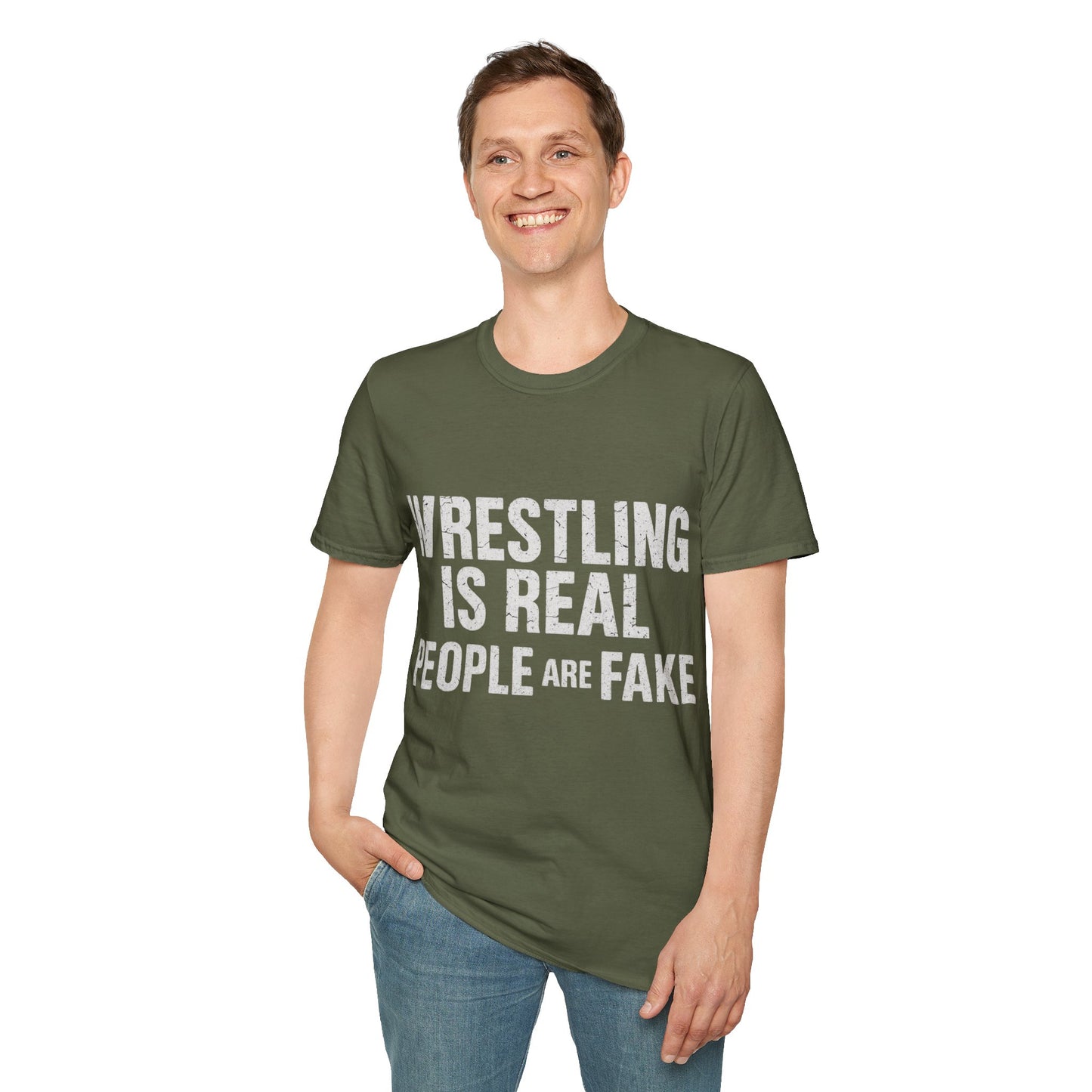 Wrestling Humor – Unisex T-Shirt | Lustiges Geschenk für Wrestling-Fans