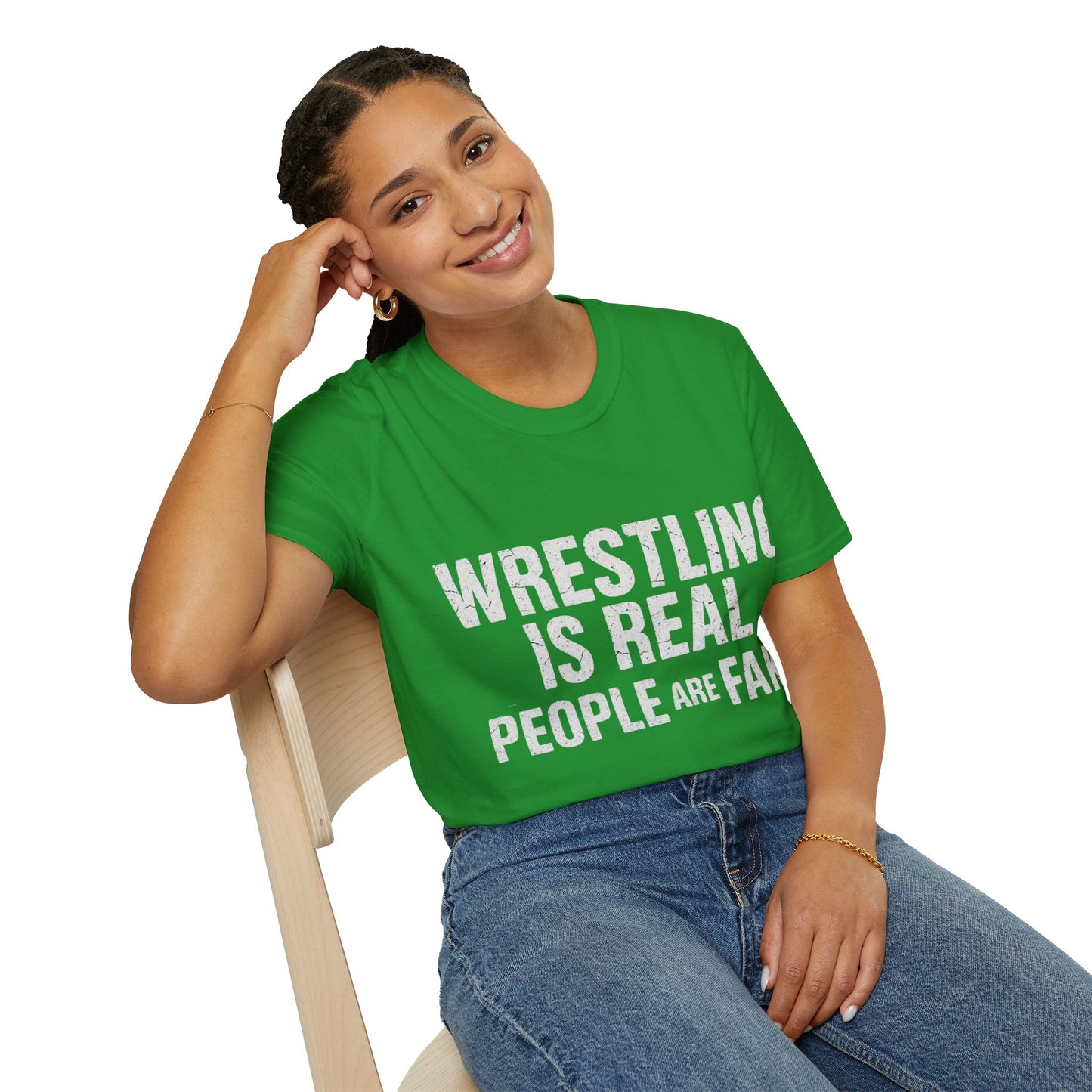 Wrestling Humor – Unisex T-Shirt | Lustiges Geschenk für Wrestling-Fans