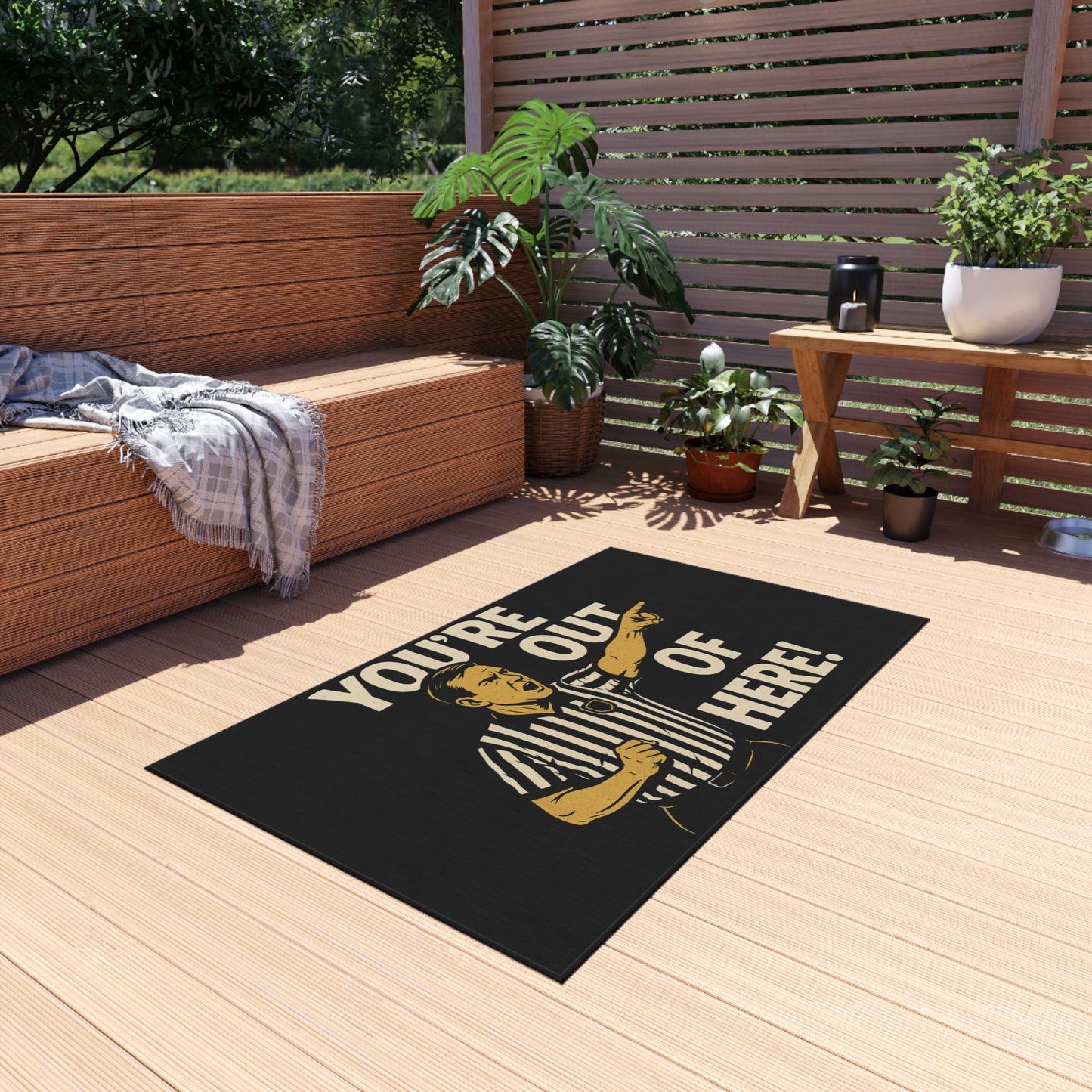 Wrestling Fußmatte | Outdoor & Indoor Deko für Fans mit Humor
