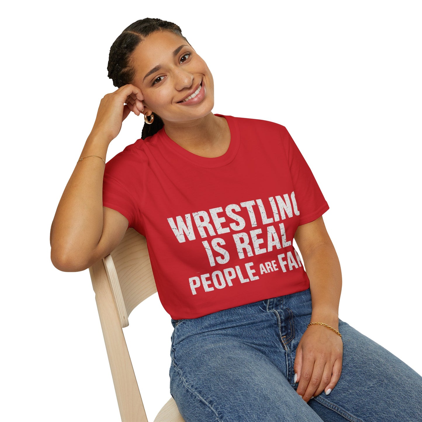 Wrestling Humor – Unisex T-Shirt | Lustiges Geschenk für Wrestling-Fans