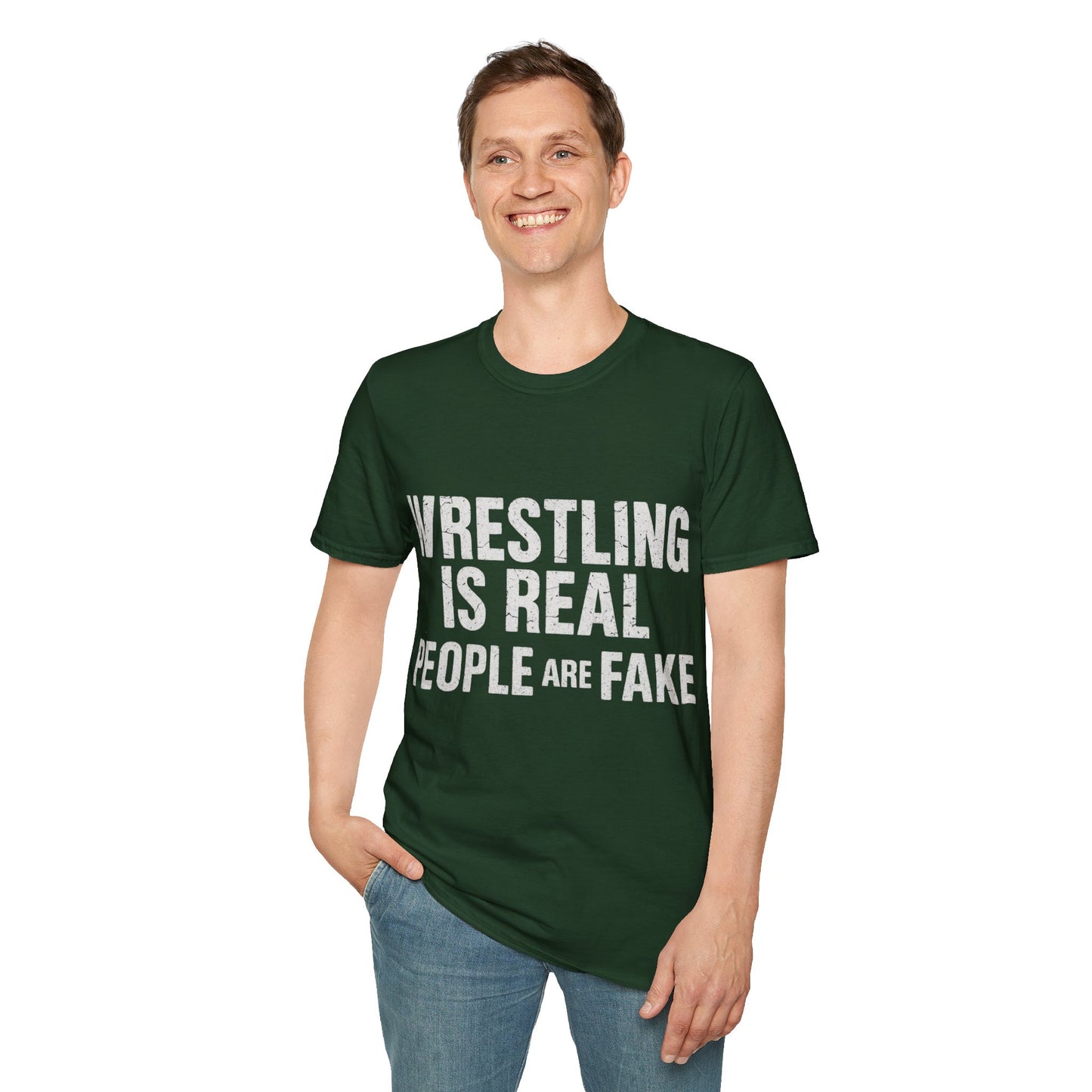 Wrestling Humor – Unisex T-Shirt | Lustiges Geschenk für Wrestling-Fans