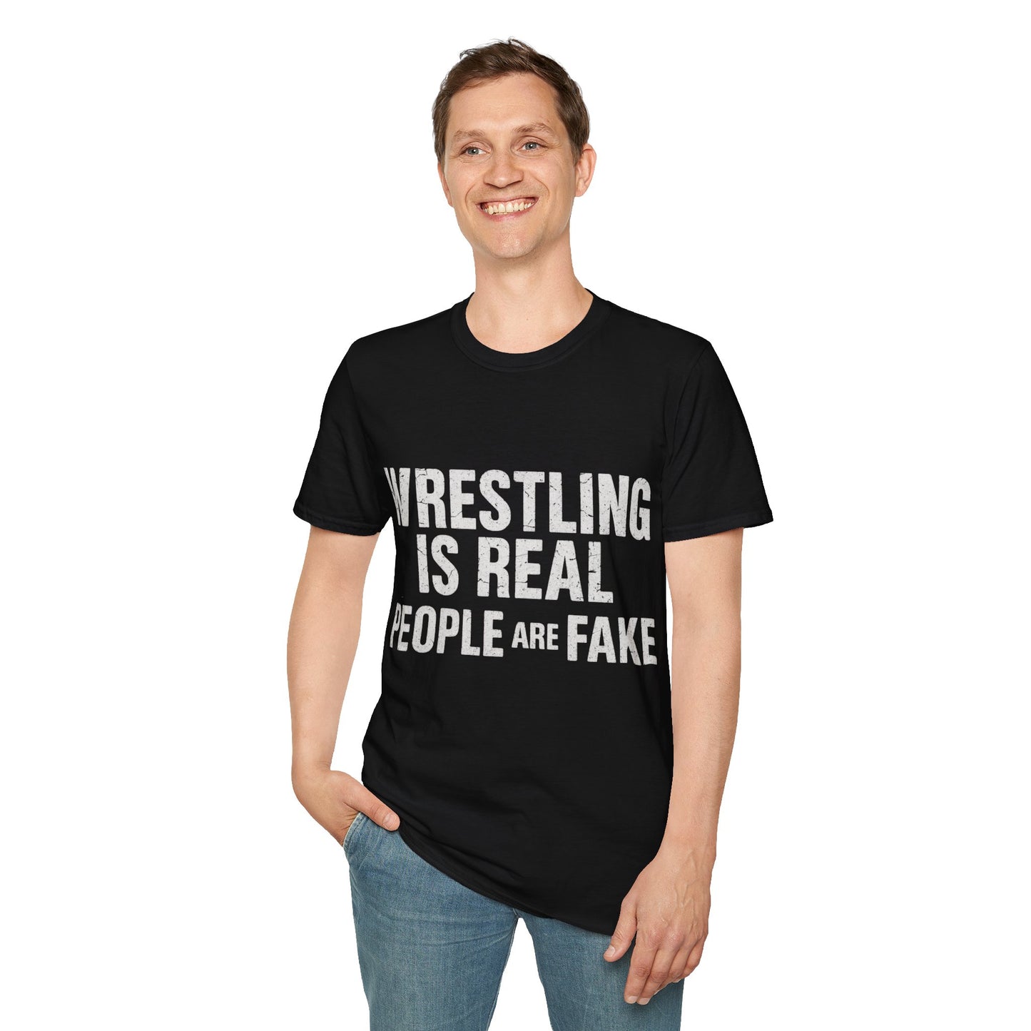 Wrestling Humor – Unisex T-Shirt | Lustiges Geschenk für Wrestling-Fans