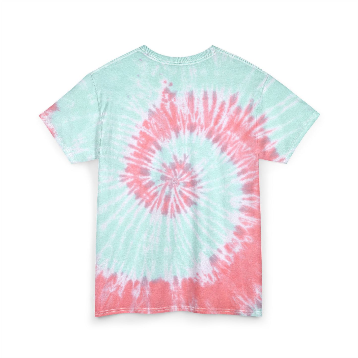 Unisex Tie-Dye T-Shirt „Free Bird Sparrow“ – Künstlerisches Wasserfarben-Vogelmotiv