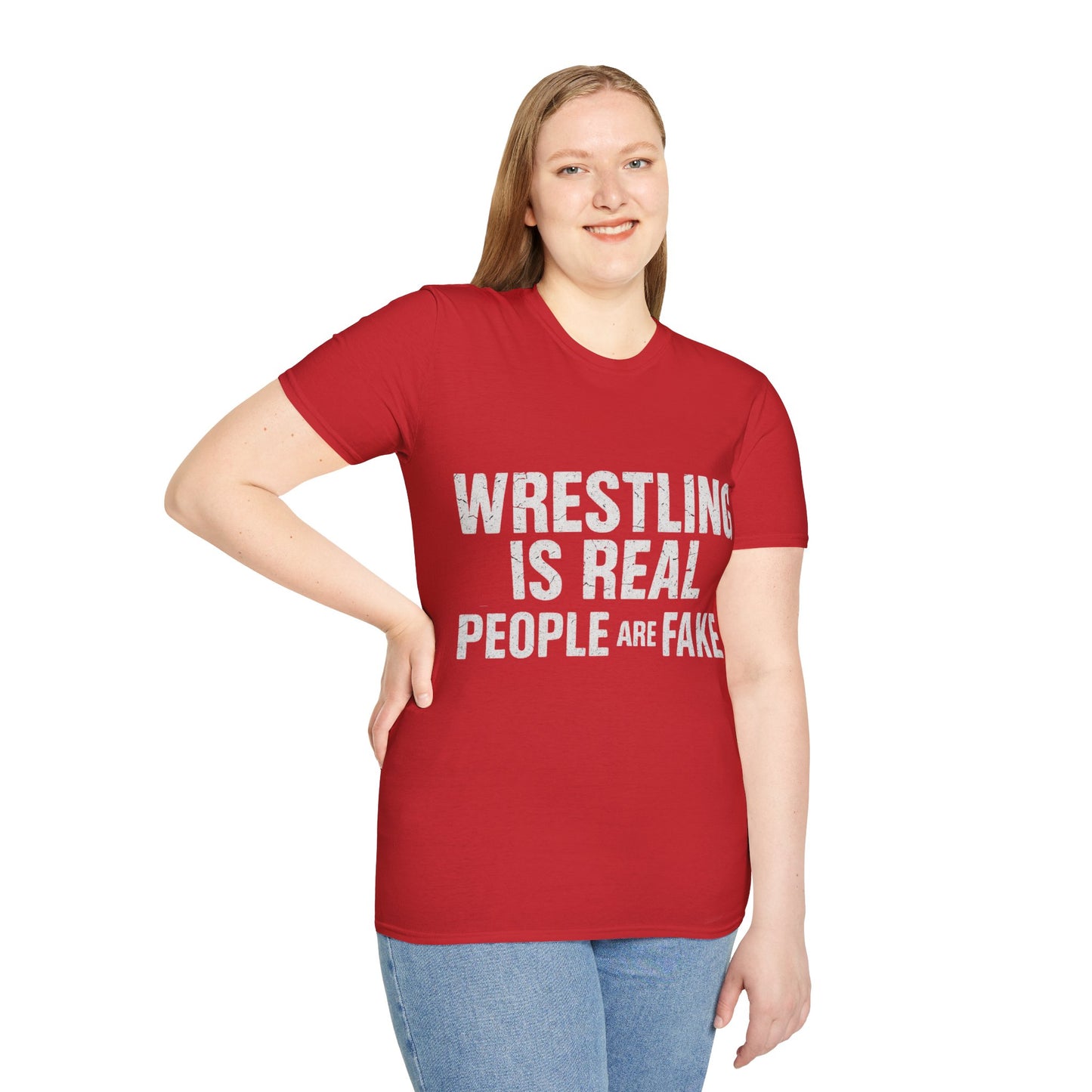 Wrestling Humor – Unisex T-Shirt | Lustiges Geschenk für Wrestling-Fans