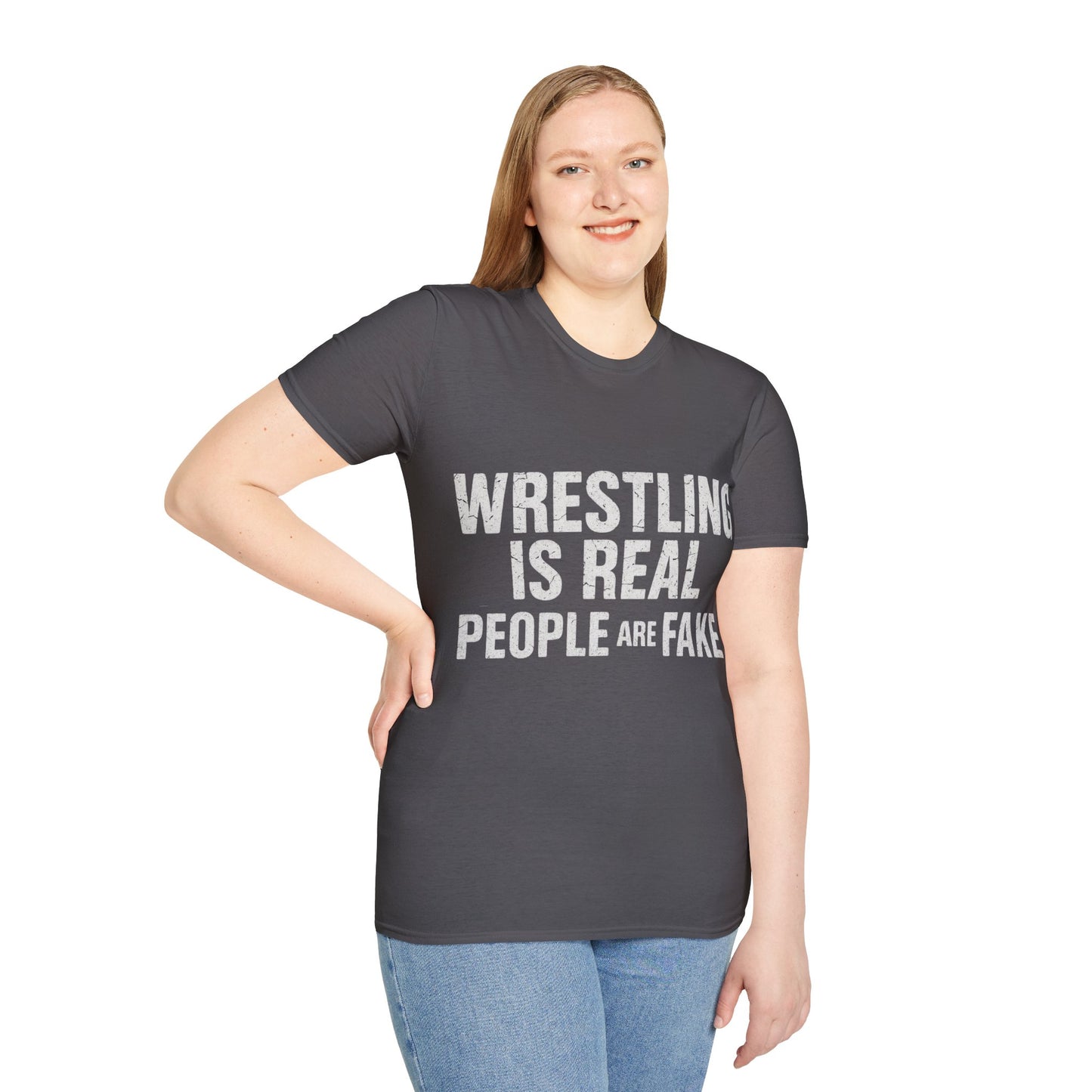 Wrestling Humor – Unisex T-Shirt | Lustiges Geschenk für Wrestling-Fans