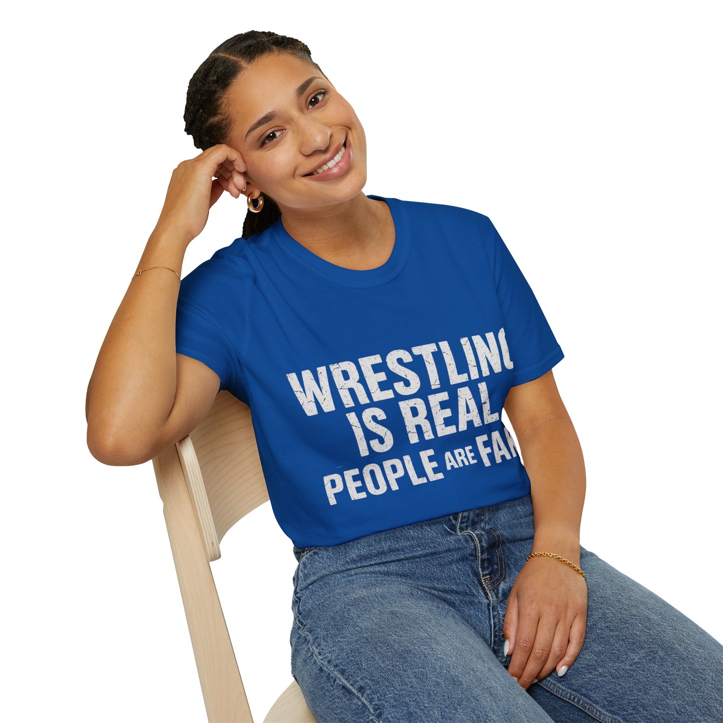 Wrestling Humor – Unisex T-Shirt | Lustiges Geschenk für Wrestling-Fans