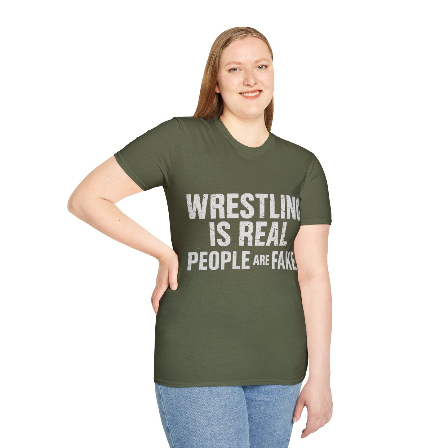 Wrestling Humor – Unisex T-Shirt | Lustiges Geschenk für Wrestling-Fans