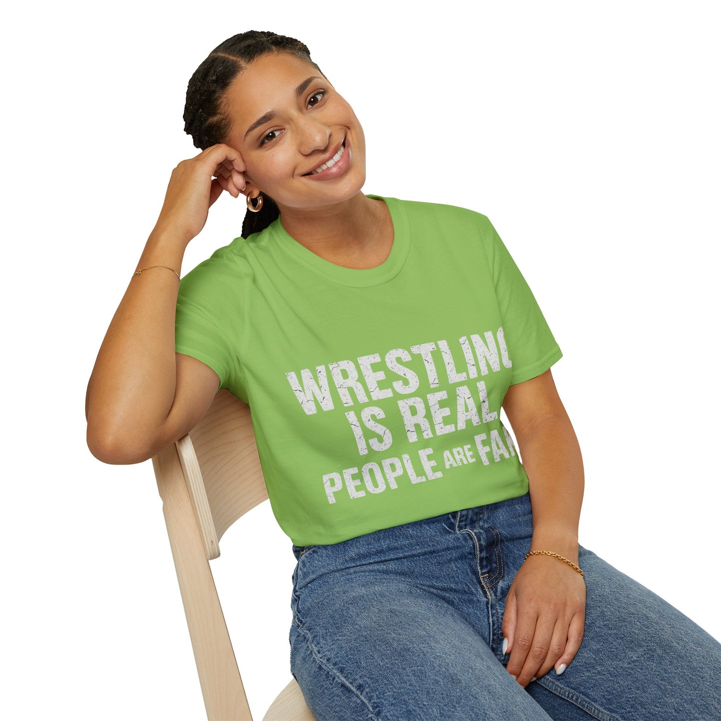 Wrestling Humor – Unisex T-Shirt | Lustiges Geschenk für Wrestling-Fans