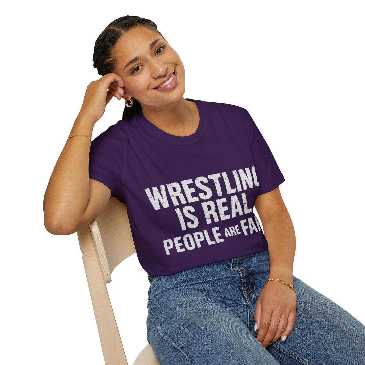 Wrestling Humor – Unisex T-Shirt | Lustiges Geschenk für Wrestling-Fans
