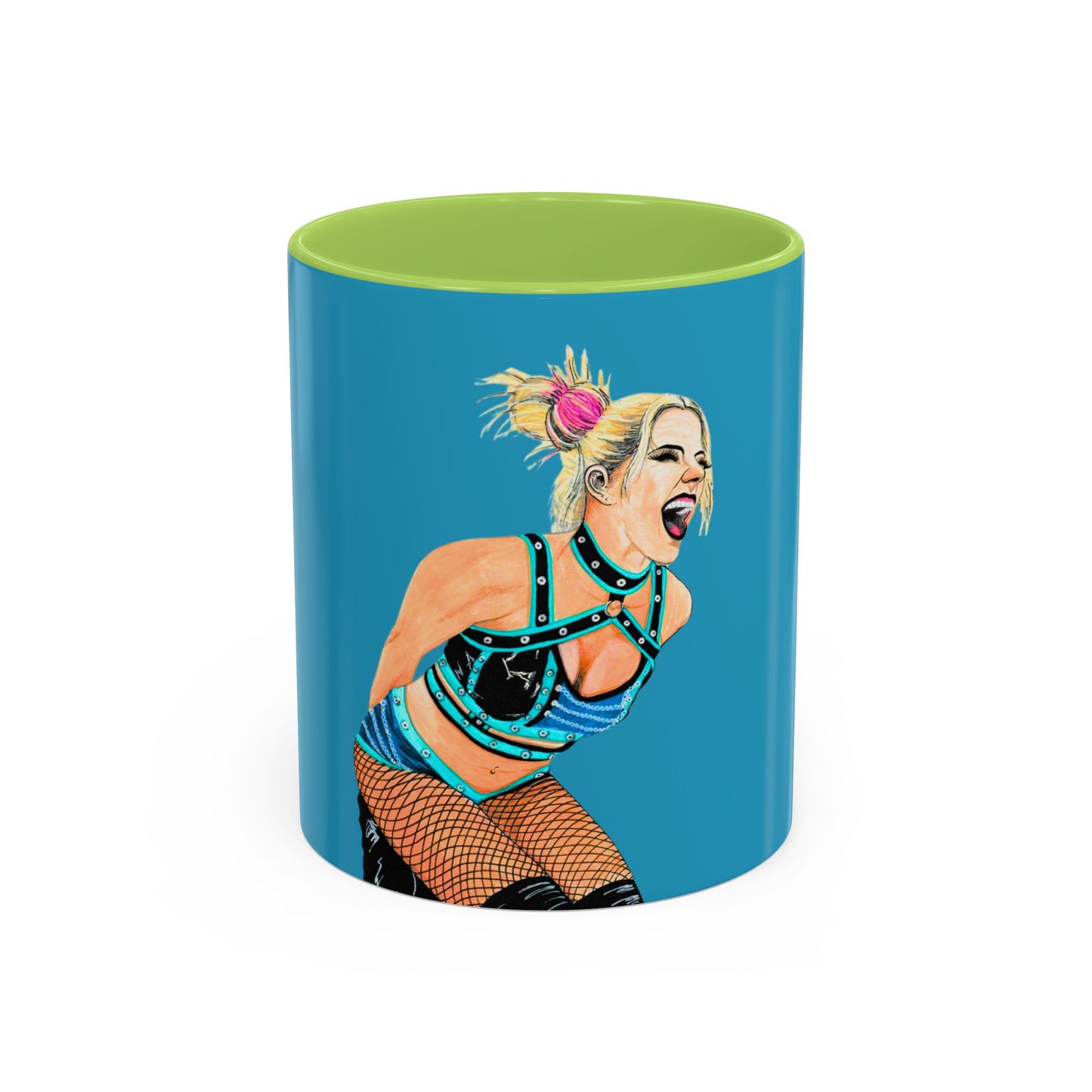 Alexa Bliss Wrestling Fanart Female Empowerment Coffee Mug | Ideal for Gifts