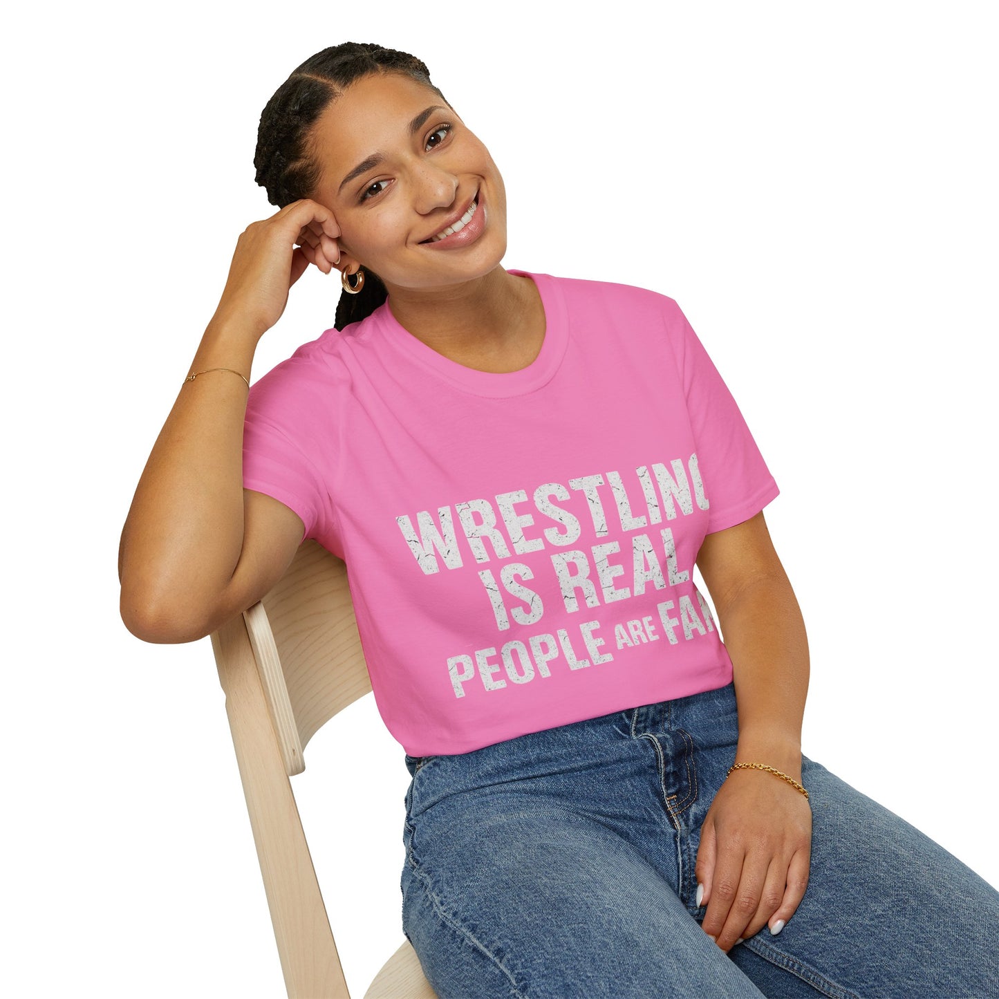 Wrestling Humor – Unisex T-Shirt | Lustiges Geschenk für Wrestling-Fans