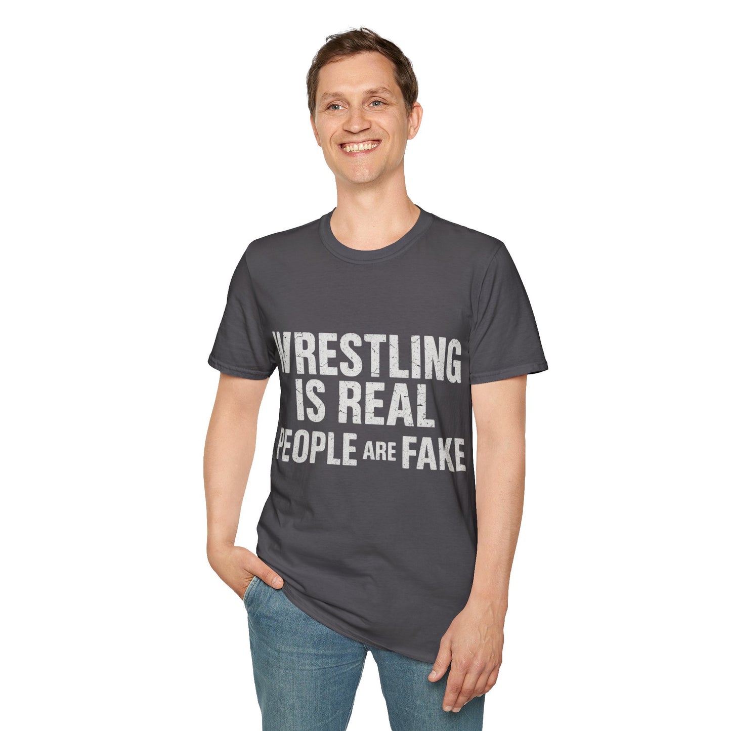 Wrestling Humor – Unisex T-Shirt | Lustiges Geschenk für Wrestling-Fans