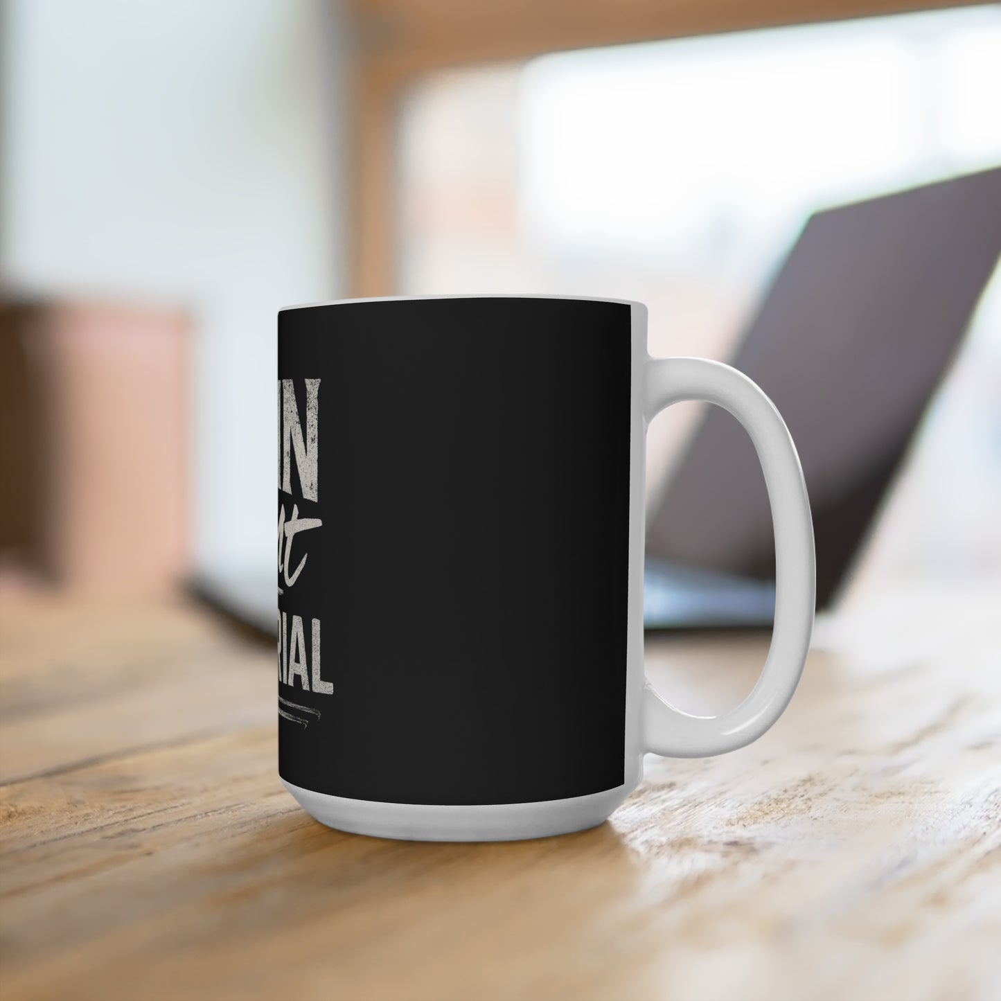 Main Event Material – Keramiktasse für Wrestling-Fans