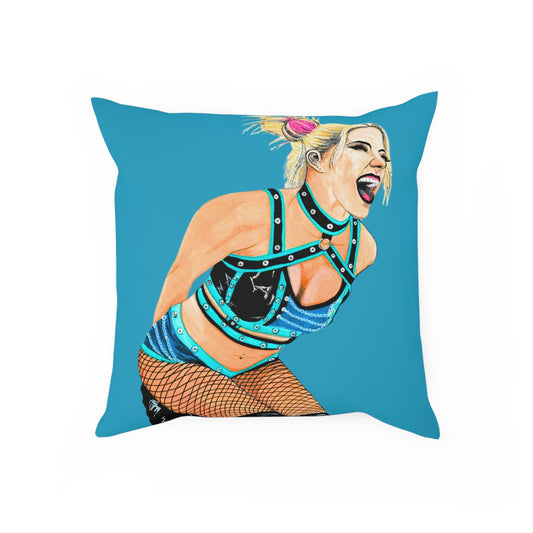 Alexa Bliss Wrestling Fanart Pillow