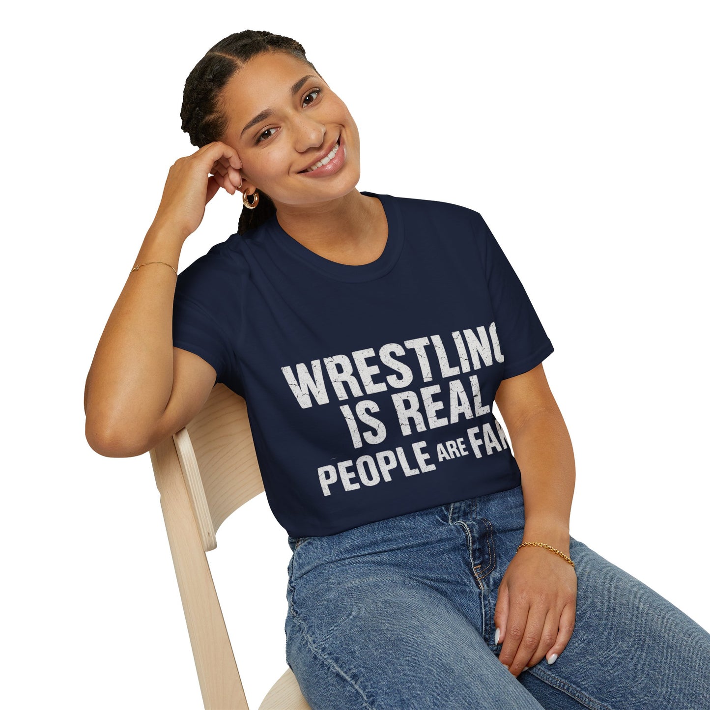 Wrestling Humor – Unisex T-Shirt | Lustiges Geschenk für Wrestling-Fans