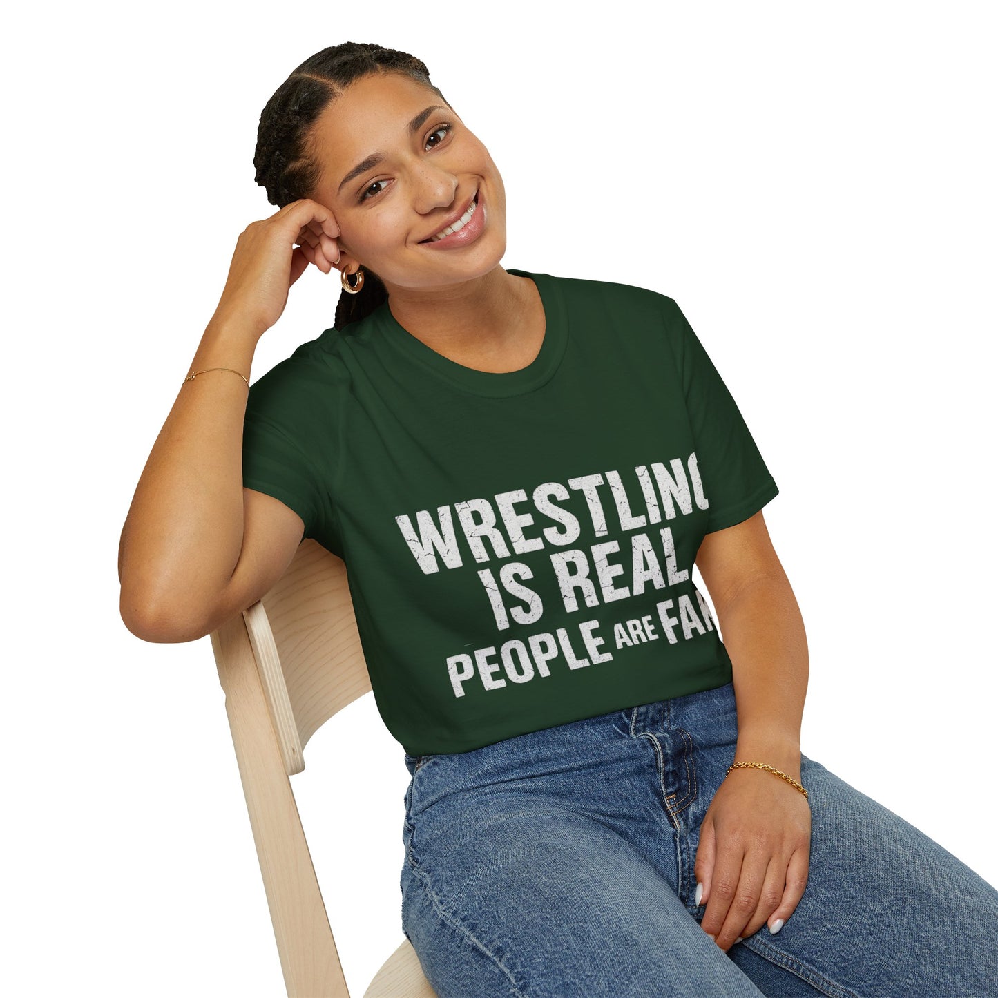 Wrestling Humor – Unisex T-Shirt | Lustiges Geschenk für Wrestling-Fans