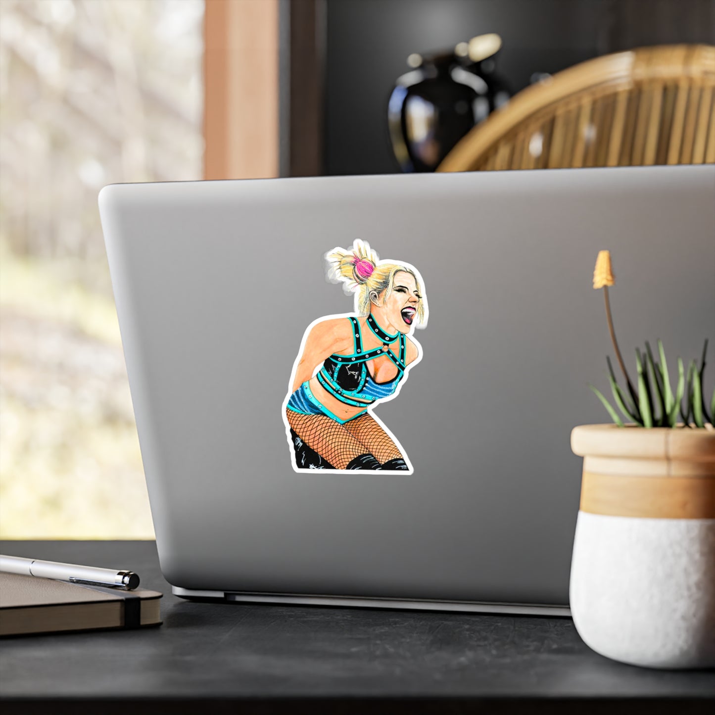 Original Wrestling Fanart Sticker | Hochwertiger Vinylaufkleber für Fans & Sammler