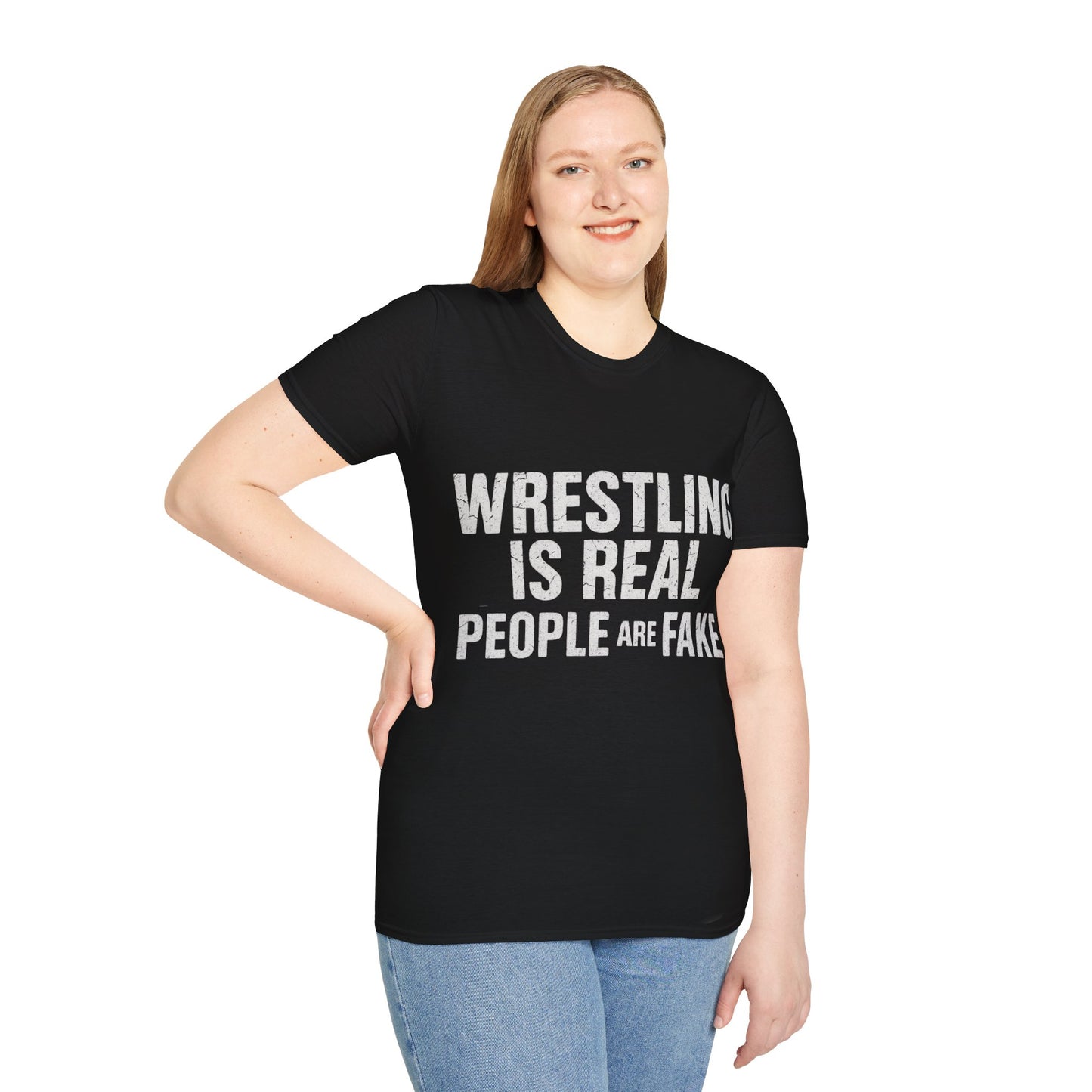 Wrestling Humor – Unisex T-Shirt | Lustiges Geschenk für Wrestling-Fans