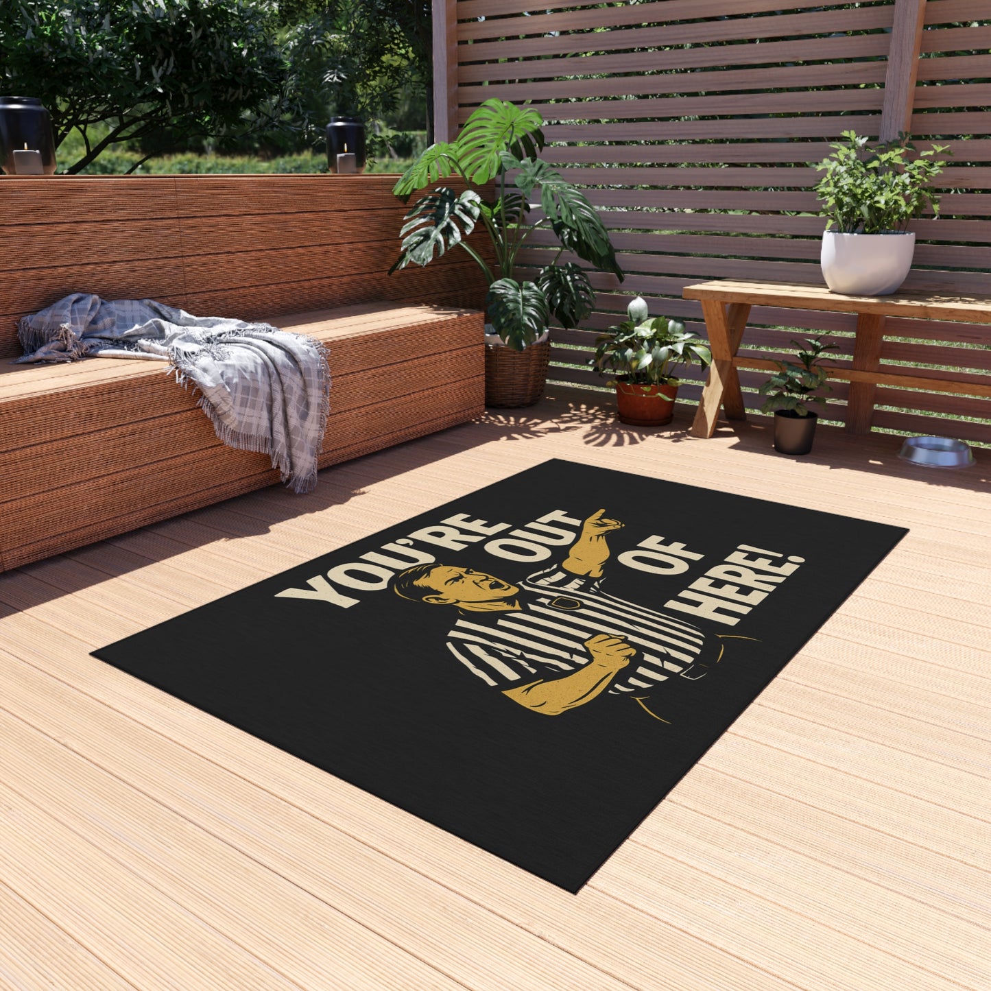 Wrestling Fußmatte | Outdoor & Indoor Deko für Fans mit Humor