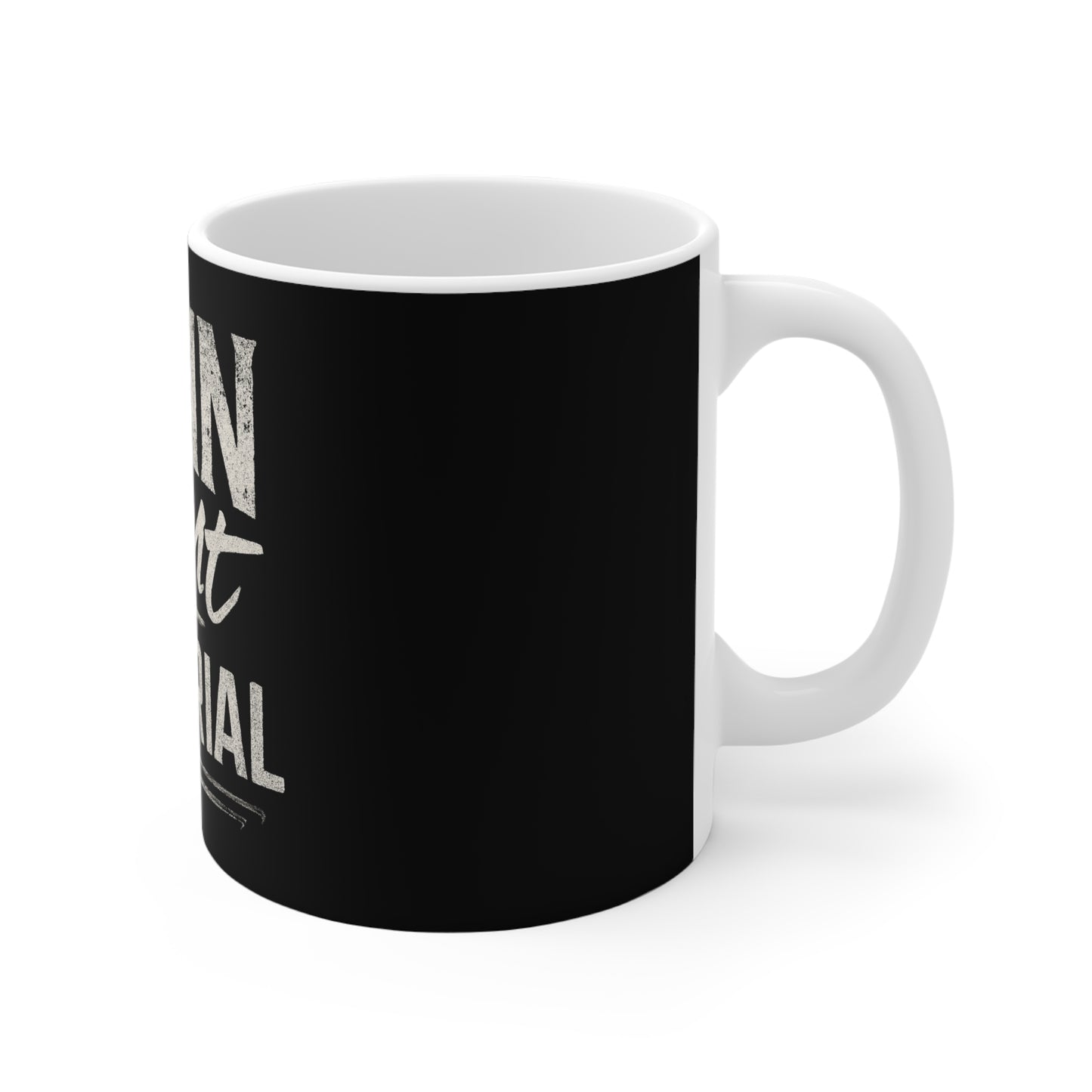 Main Event Material – Keramiktasse für Wrestling-Fans