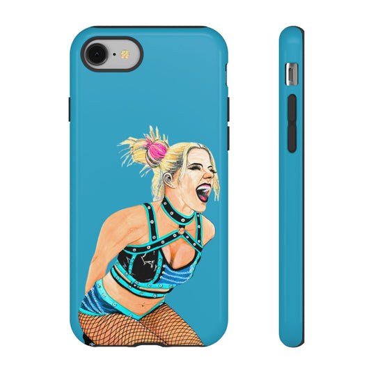 Wrestling Fanart Handyhülle – Female Power Design | Künstlerischer Schutz für dein Smartphone