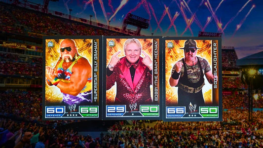 3 legendäre Originale Wrestling Sammelkarten 2008–2009 – Sammlerset (privater Weiterverkauf)