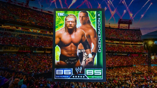 Eine Originale Wrestling Sammelkarte 2008–2009 – Tag Sammlerset (privater Weiterverkauf)