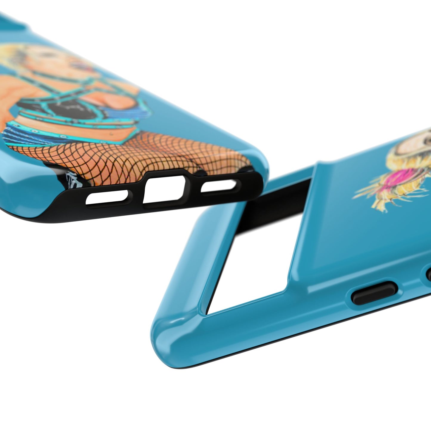 Wrestling Fanart Handyhülle – Female Power Design | Künstlerischer Schutz für dein Smartphone