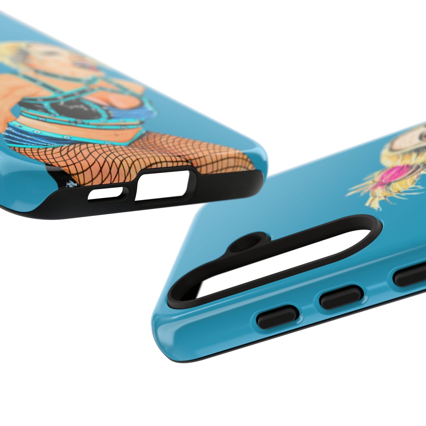 Wrestling Fanart Handyhülle – Female Power Design | Künstlerischer Schutz für dein Smartphone