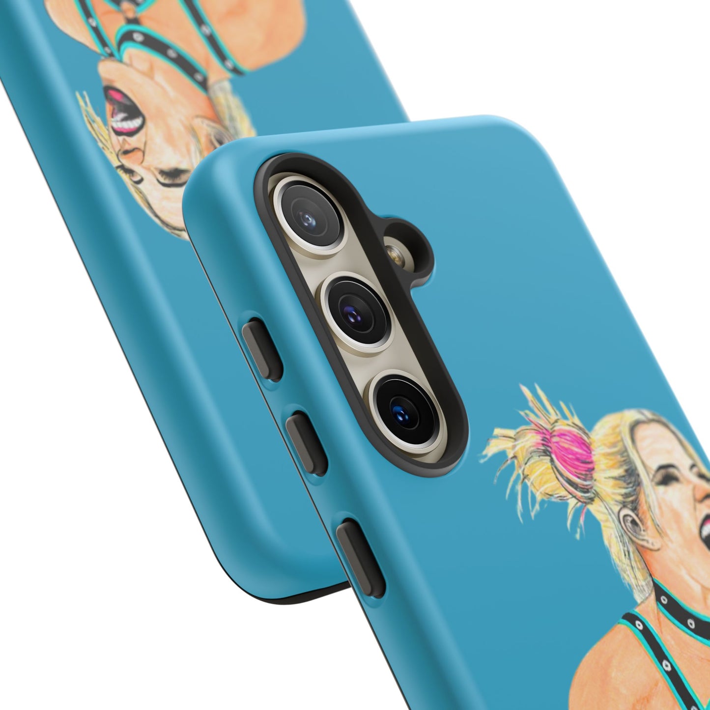 Wrestling Fanart Handyhülle – Female Power Design | Künstlerischer Schutz für dein Smartphone