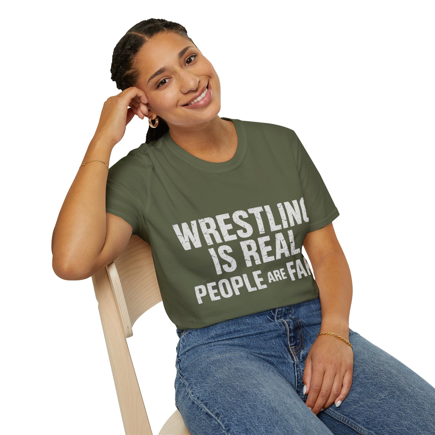 Wrestling Humor – Unisex T-Shirt | Lustiges Geschenk für Wrestling-Fans