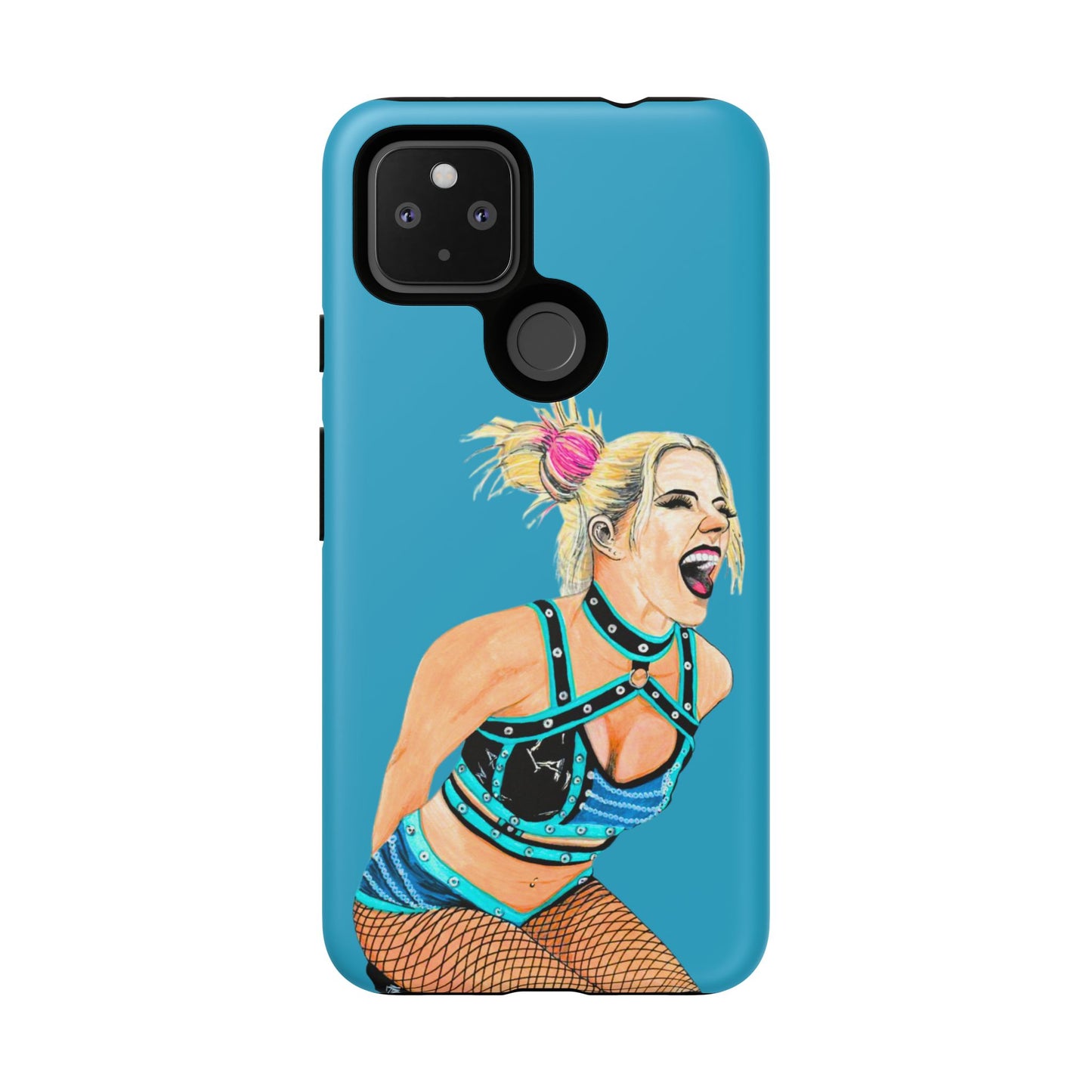 Wrestling Fanart Handyhülle – Female Power Design | Künstlerischer Schutz für dein Smartphone