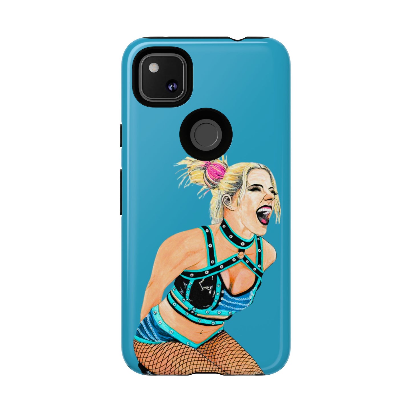 Wrestling Fanart Handyhülle – Female Power Design | Künstlerischer Schutz für dein Smartphone