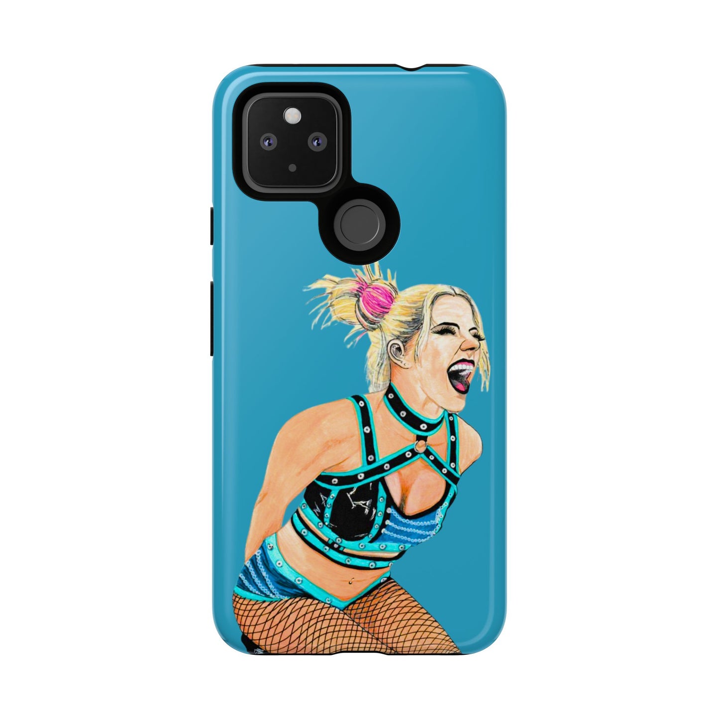 Wrestling Fanart Handyhülle – Female Power Design | Künstlerischer Schutz für dein Smartphone