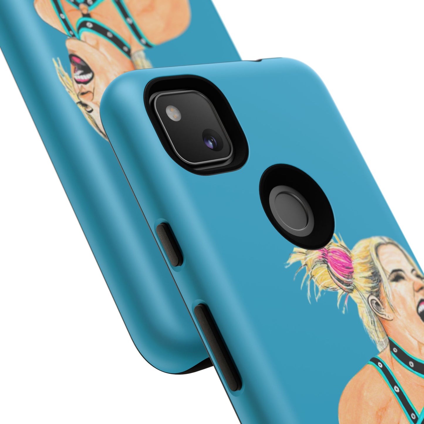 Wrestling Fanart Handyhülle – Female Power Design | Künstlerischer Schutz für dein Smartphone