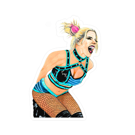 Original Wrestling Fanart Sticker | Hochwertiger Vinylaufkleber für Fans & Sammler