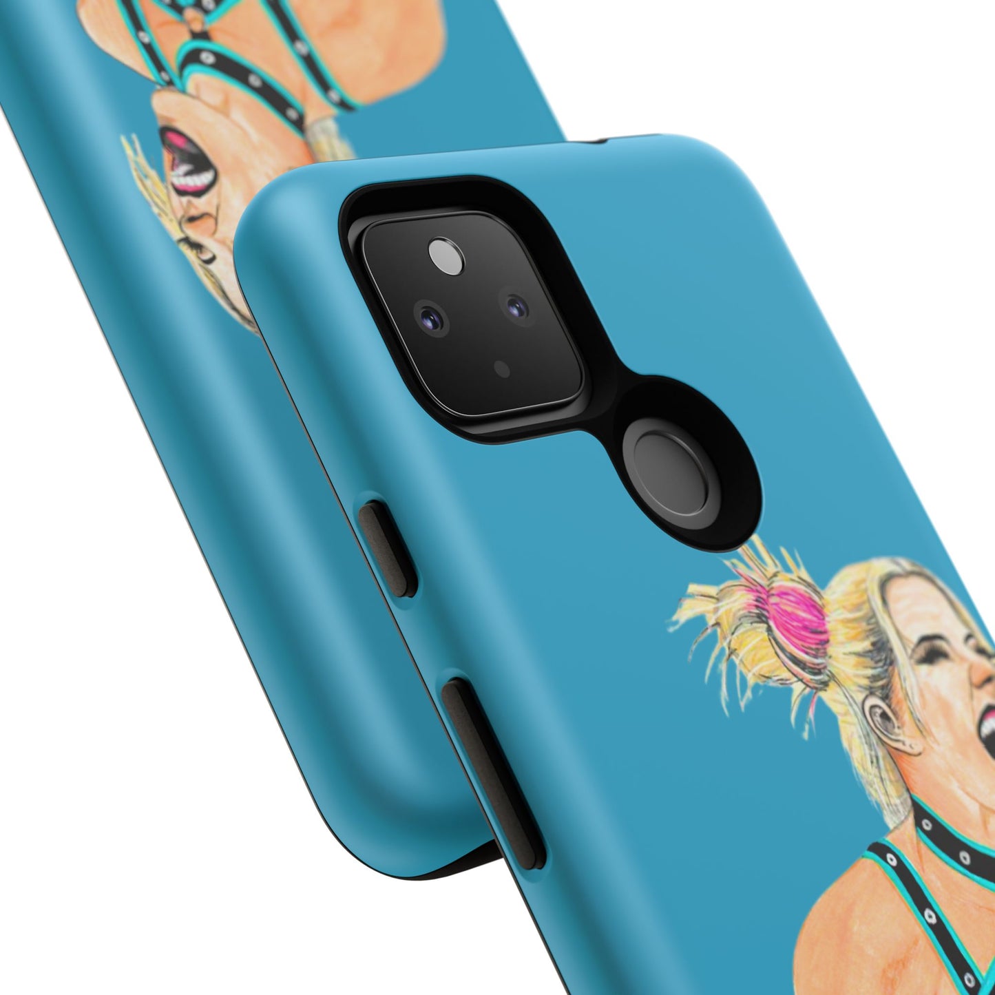 Wrestling Fanart Handyhülle – Female Power Design | Künstlerischer Schutz für dein Smartphone