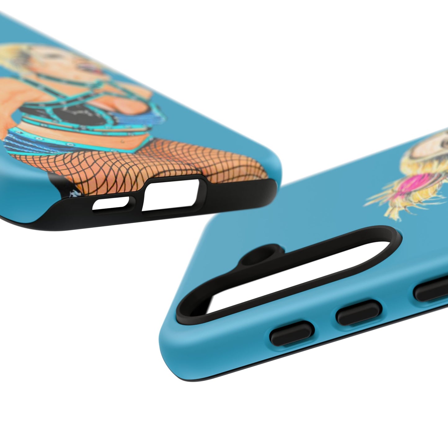 Wrestling Fanart Handyhülle – Female Power Design | Künstlerischer Schutz für dein Smartphone